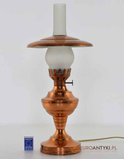 XL! Klasyczna Lampa w Stylu Vintage - Elektryczna Elegancja z Nutą Historii