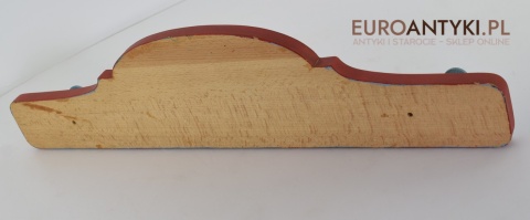 Ludowy Wiejski Góralski Wieszak w Stylu Bawarskim - Antyki z Niemiec