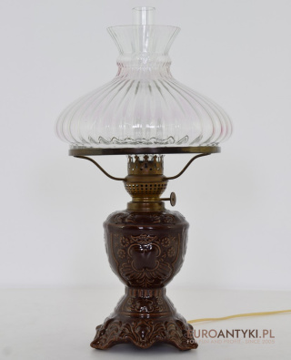 Rustykalna Lampa Stołowa z Francji – Elegancja i Styl w Ceramice