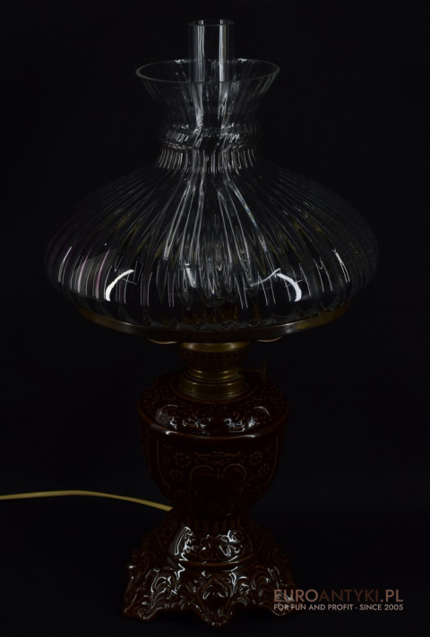 Rustykalna Lampa Stołowa z Francji – Elegancja i Styl w Ceramice