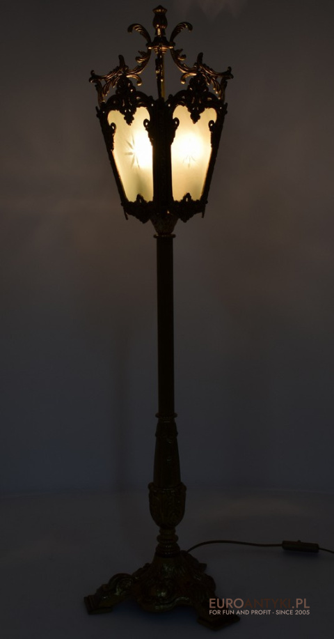 antyczna Lampa latarnia