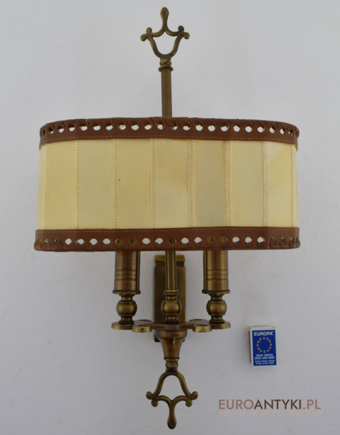 Lampa ścienna gabinetowa vintage