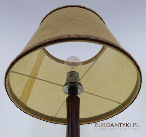 XL! DUŻA lampa stołowa z lat 1950 – styl retro vintage