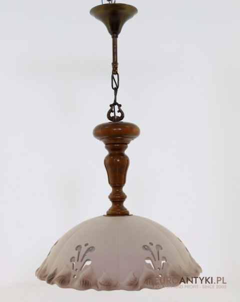 porcelanowa lampa Goebel vintage