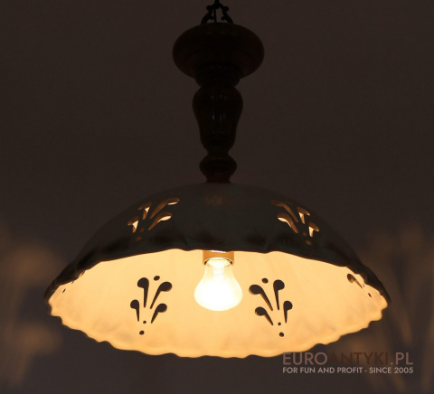 lampa sufitowa Goebel vintage