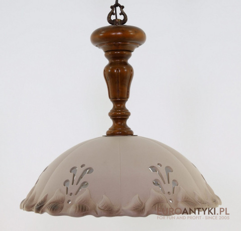 Goebel porcelanowa lampa z epoki