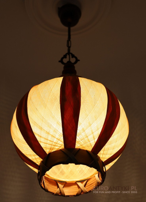 Retro Lampa Sufitowa w Kształcie Kuli - Mid Century Modern, XX Wiek