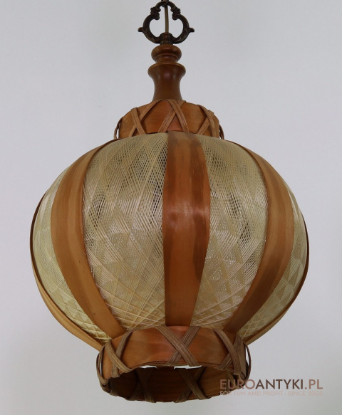 Retro Lampa Sufitowa w Kształcie Kuli - Mid Century Modern, XX Wiek