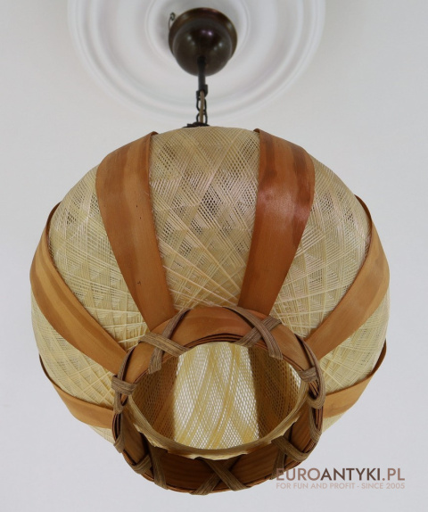 Retro Lampa Sufitowa w Kształcie Kuli - Mid Century Modern, XX Wiek