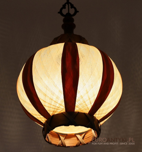 Retro Lampa Sufitowa w Kształcie Kuli - Mid Century Modern, XX Wiek