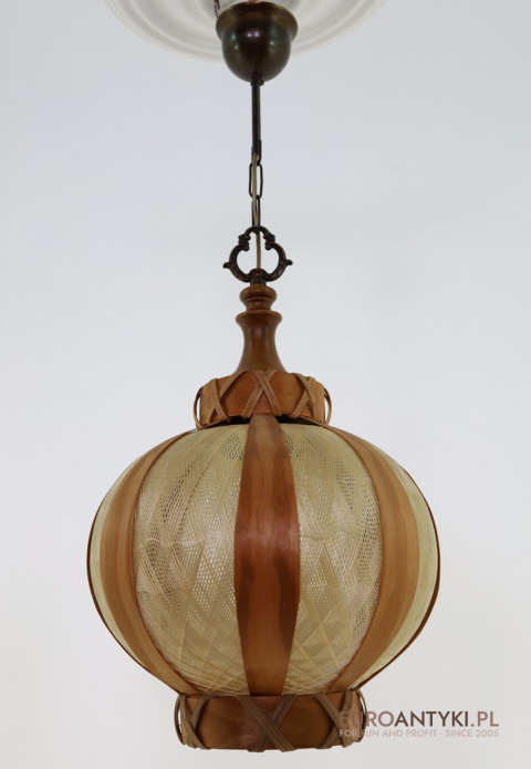 Retro Lampa Sufitowa w Kształcie Kuli - Mid Century Modern, XX Wiek