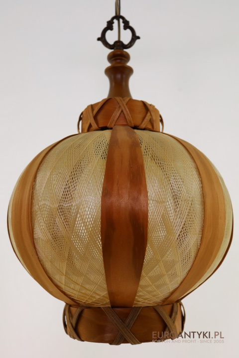 Retro Lampa Sufitowa w Kształcie Kuli - Mid Century Modern, XX Wiek