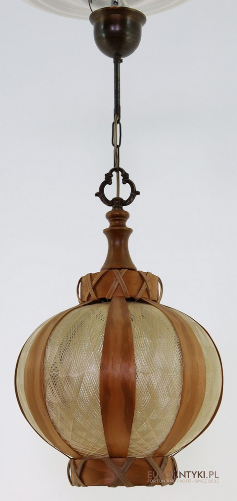 Retro Lampa Sufitowa w Kształcie Kuli - Mid Century Modern, XX Wiek