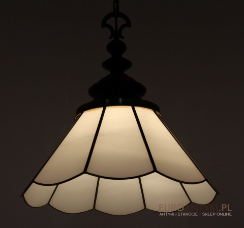 retro tiffany lampa sufitowa