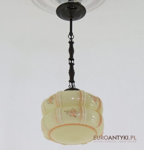 sufitowa lampa art deco