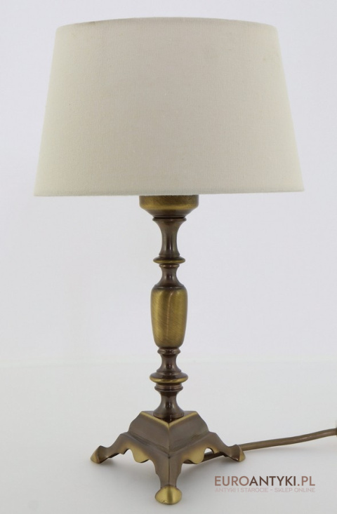 lampa stołowa chippendale retro