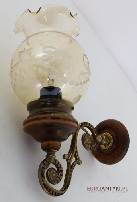 dworskie lampy vintage