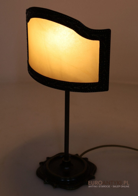 unikatowa lampa retro stołowa