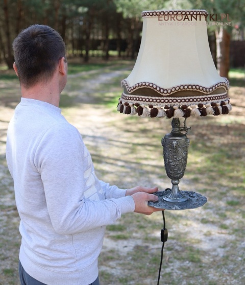 lampka barokowa vintage