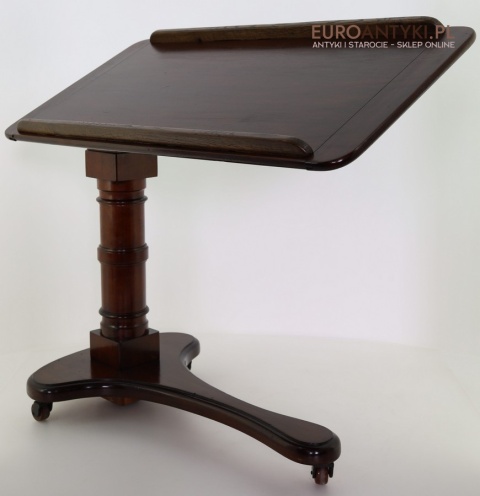 antyczny stolik do czytania