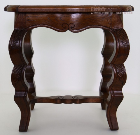 barokowe pomocniki z drewna