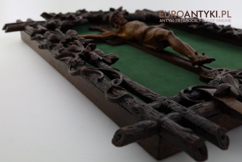 Jezus snycerka black forest XIX wiek