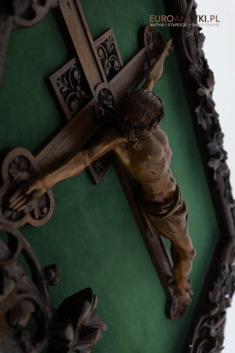 antyczny krucyfiks kolekcjonerski