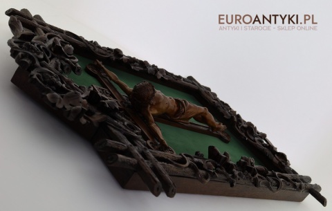 zabytkowy obraz jezusa z 18 wieku