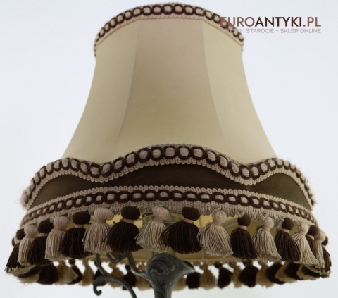 abażury retro beżowe