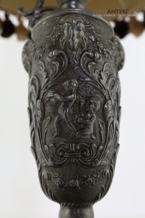 lampka stołowa barokowa retro