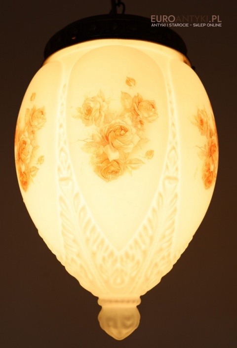 secesyjna lampa sufitowa