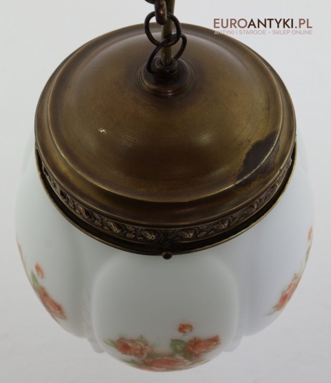 art nouveau lampa sufitowa