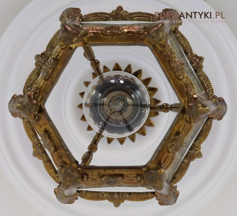 antyk lampa sufitowa z Francji