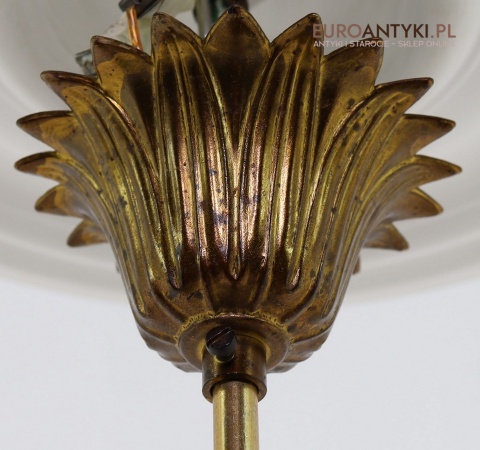 mosiężne antyczne lampy