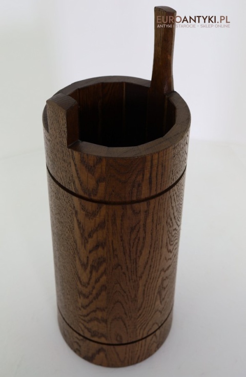 antyczna maselnica stojak na parasole