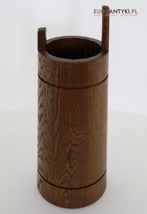 antyczna maselnica stojak na laski