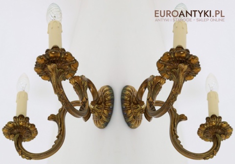 kinkiety ścienne retro