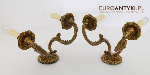 oryginalne kinkiety antyczne