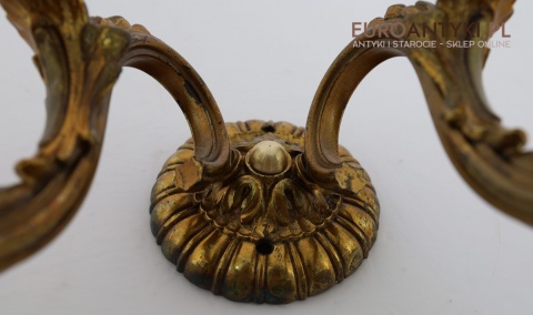 antyczne kinkiety do restauracji