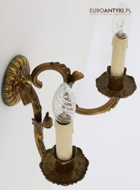 oryginalne kinkiety antyczne