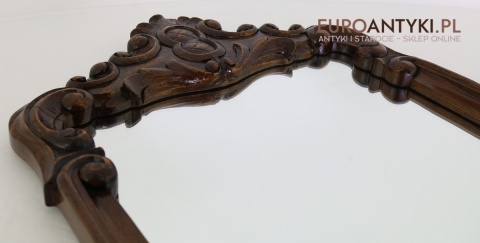 lustro na ścianę w stylu retro