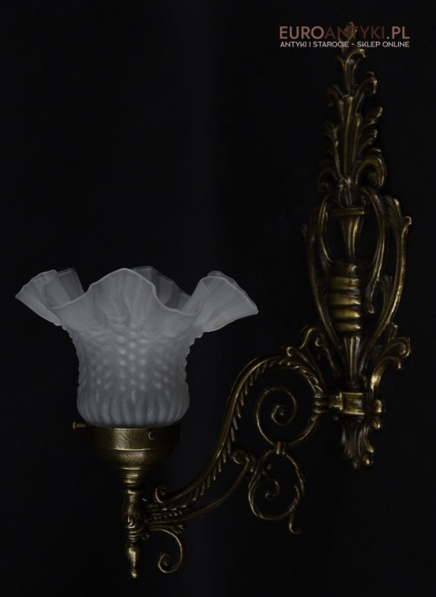 retro oświetlenie ścienne z Francji