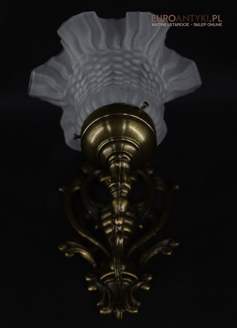 stylowy barokowy kinkiet do salonu