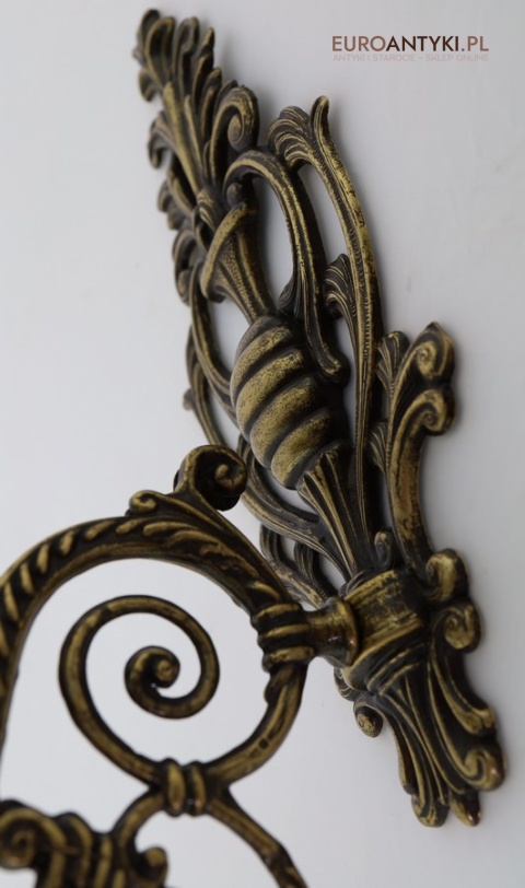 mosiężne kinkiety retro online