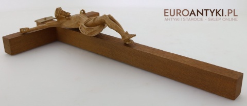 vintage krzyż z jezusem