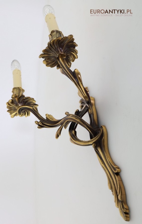 lampy w stylu rokokowym