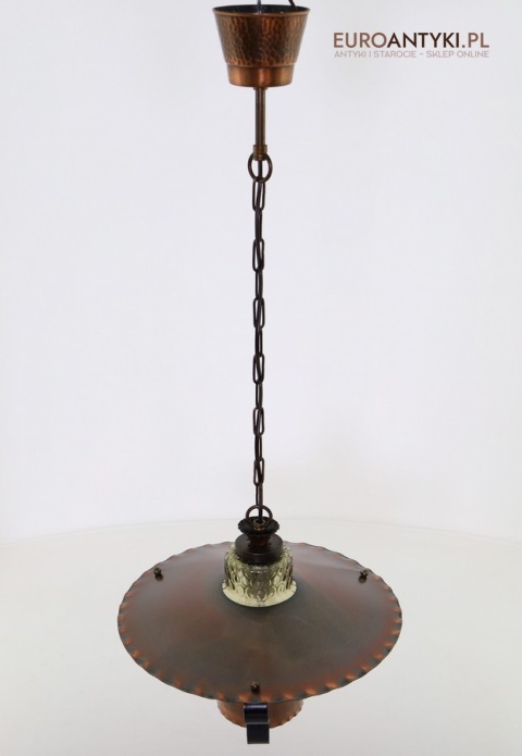 rustykalne oświetlenie sufitowe