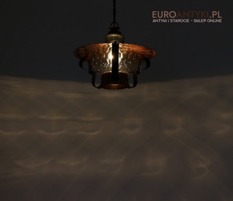 unikatowa lampa do wnętrz retro