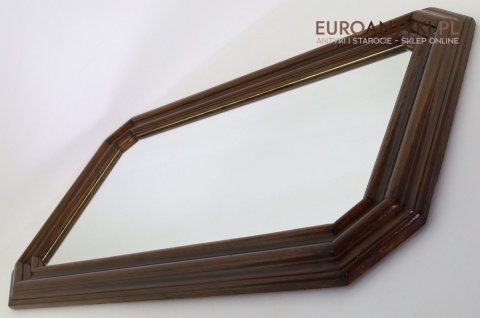 stare prostokątne lustro ścienne