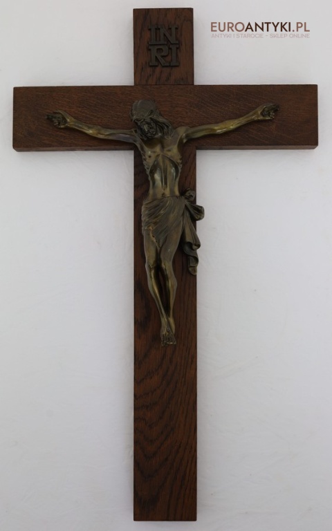 vintage krzyż do salonu